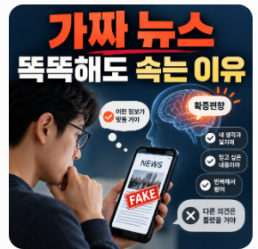 왜 똑똑한 사람도 가짜 뉴스에 속을까? 지능보다 중요한 ‘확증편향’의 힘